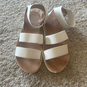 White Sandals